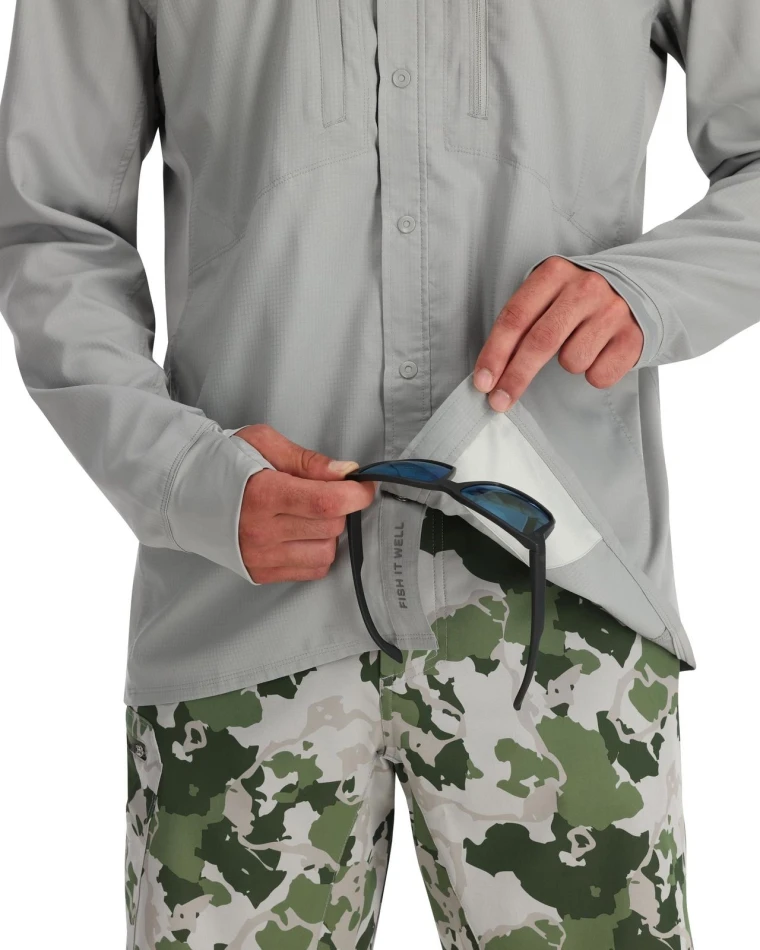 Intruder Bicomp Fishing Shirt, kolor: 255 - Cinder - 6