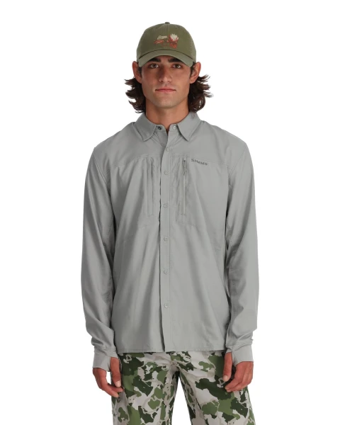 Intruder Bicomp Fishing Shirt, kolor: 255 - Cinder - 2