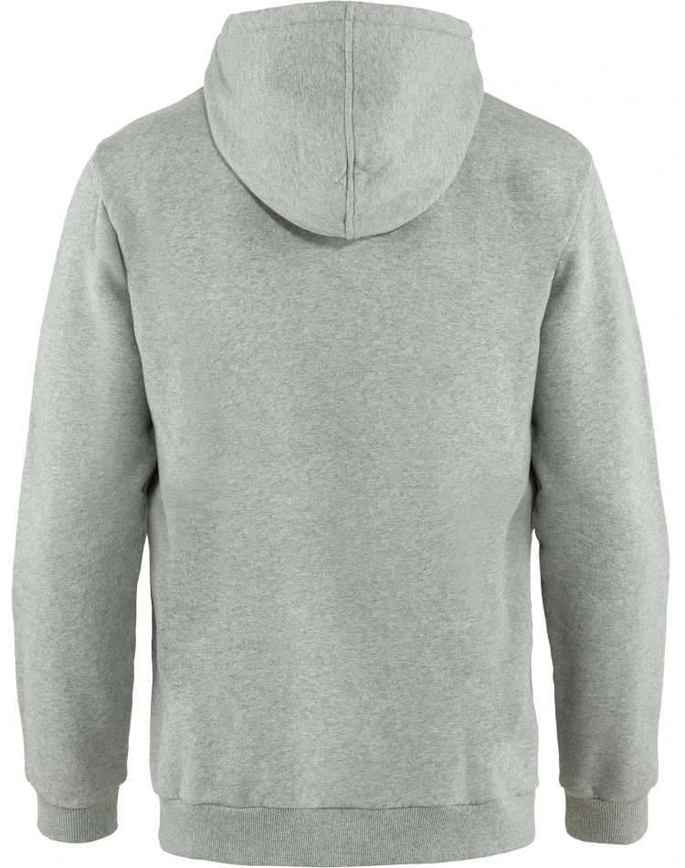Fjallraven Logo Hoodie, kolor: 020-999 - Grey-Melange