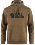 Fjallraven Logo Hoodie, kolor: 265 - Wood Brown