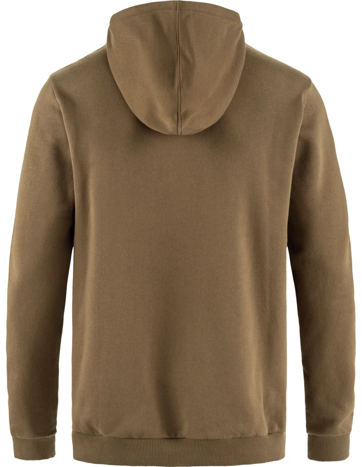 Fjallraven Logo Hoodie, kolor: 265 - Wood Brown