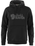 Fjallraven Logo Hoodie, kolor: 550 - Black