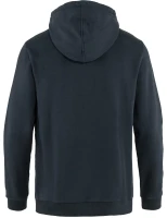 Fjallraven Logo Hoodie, kolor: 555 - Dark Navy