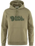Fjallraven Logo Hoodie, kolor: 622 - Light Olive