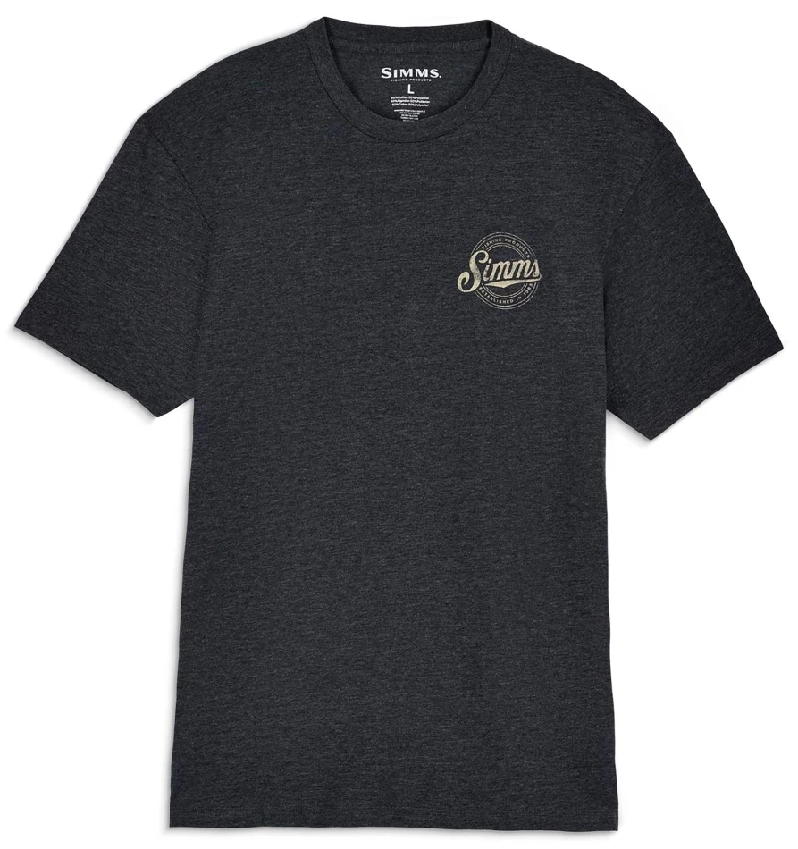 Circle Lockup T-Shirt - mix kolorów: 086 - Charcoal Heather