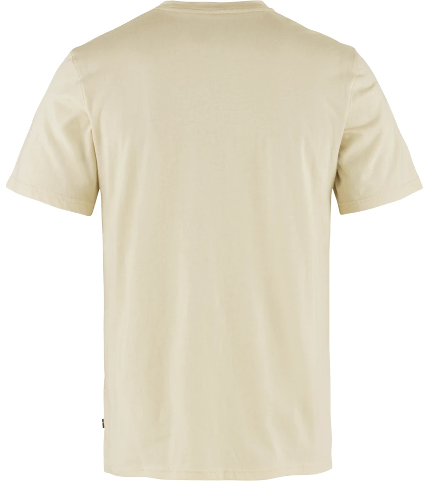 Fjallraven Lush Logo T-shirt, kolor: 113 - Chalk White