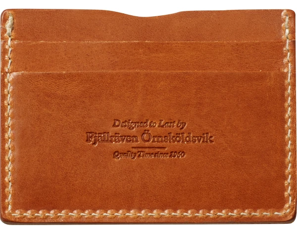 Fjallraven Ovik Card Holder, kolor: 249 - Leather Cognac, 2