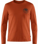 Forever Nature Badge LS T-Shirt, kolor: 215 - Autumn Leaf