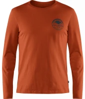 Forever Nature Badge LS T-Shirt, kolor: 215 - Autumn Leaf