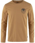 Forever Nature Badge LS T-Shirt, kolor: 232 - Buckwheat Brown