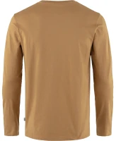 Forever Nature Badge LS T-Shirt, kolor: 232 - Buckwheat Brown