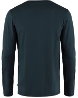 Forever Nature Badge LS T-Shirt, kolor: 555 - Dark Navy