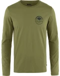 Forever Nature Badge LS T-Shirt, kolor: 677 - Caper Green
