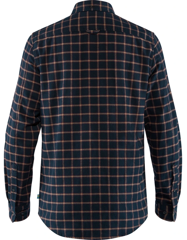 Fjallraven Ovik Flannel Shirt, kolor: 555 - Dark Navy