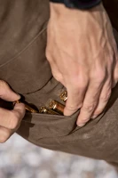 Harkila Scandinavian Trousers, kolor: Dark Earth/Slate Brown