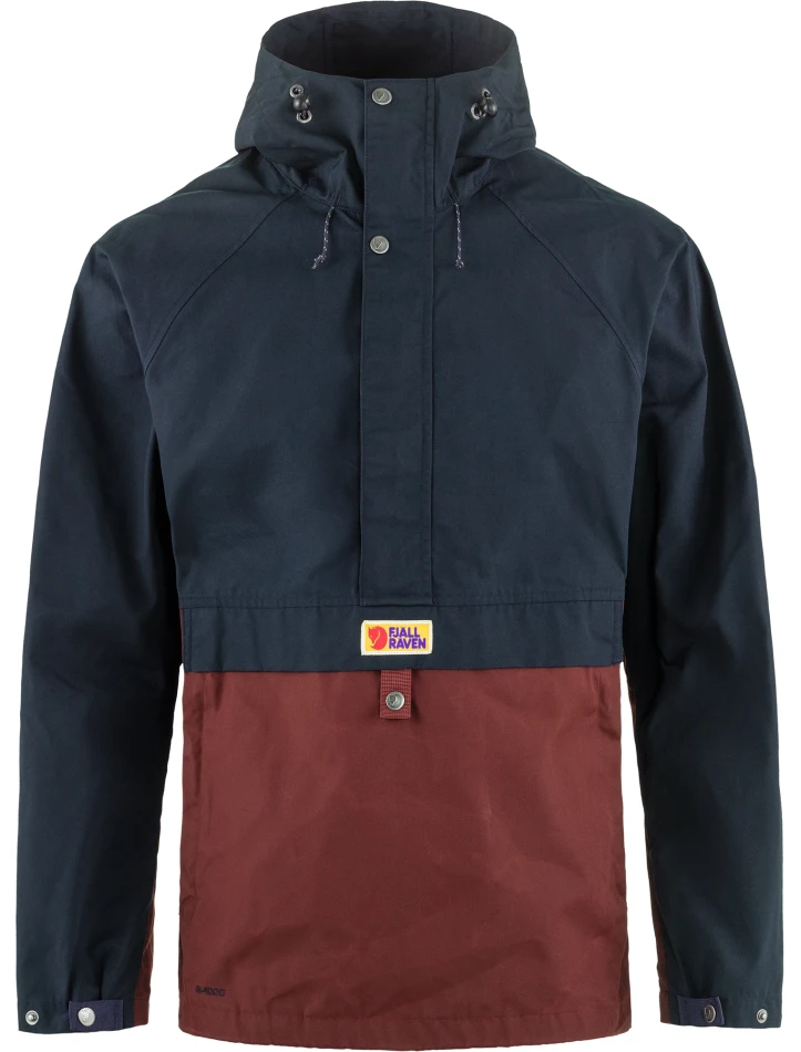 Fjallraven Vardag Anorak, kolor: 555-352 - Dark Navy-Maroon