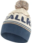 Fjallraven Pom Hat, kolor: 113-534 - Chalk White-Indigo Blue