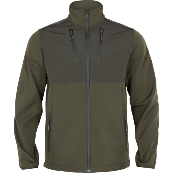 Harkila Scandinavian Softshell Jacket, kolor: Willow Green / Shadow Brown - 1