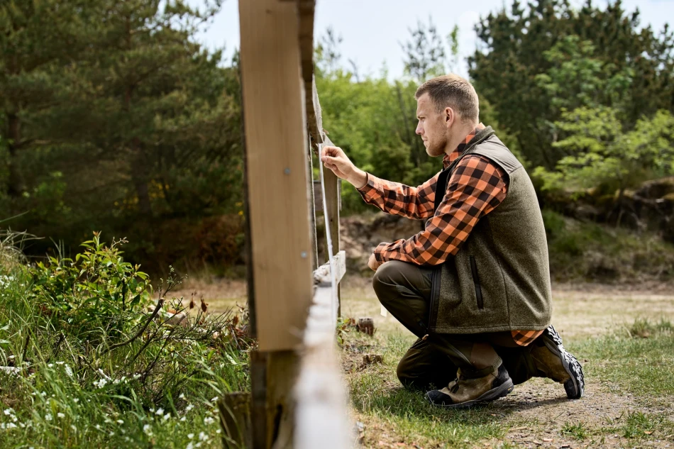 Harkila Scandinavian L/S Shirt, kolor: Mandarin Check