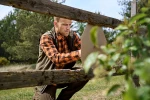 Harkila Scandinavian L/S Shirt, kolor: Mandarin Check