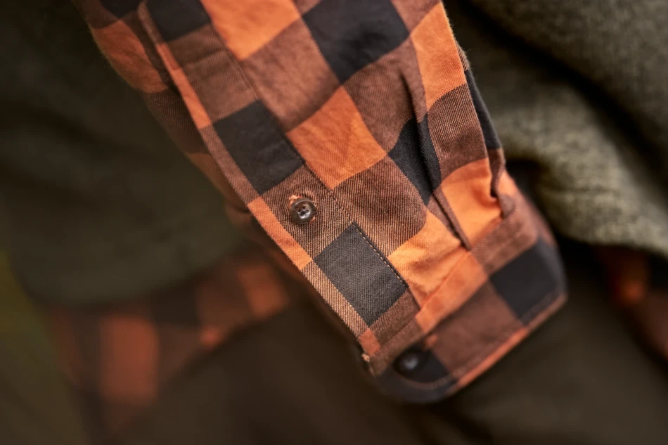 Harkila Scandinavian L/S Shirt, kolor: Mandarin Check