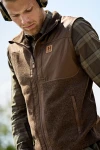 Harkila Kalix Fleece Waistcoat, kolor: Dark Earth