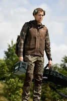 Harkila Kalix Fleece Waistcoat, kolor: Dark Earth
