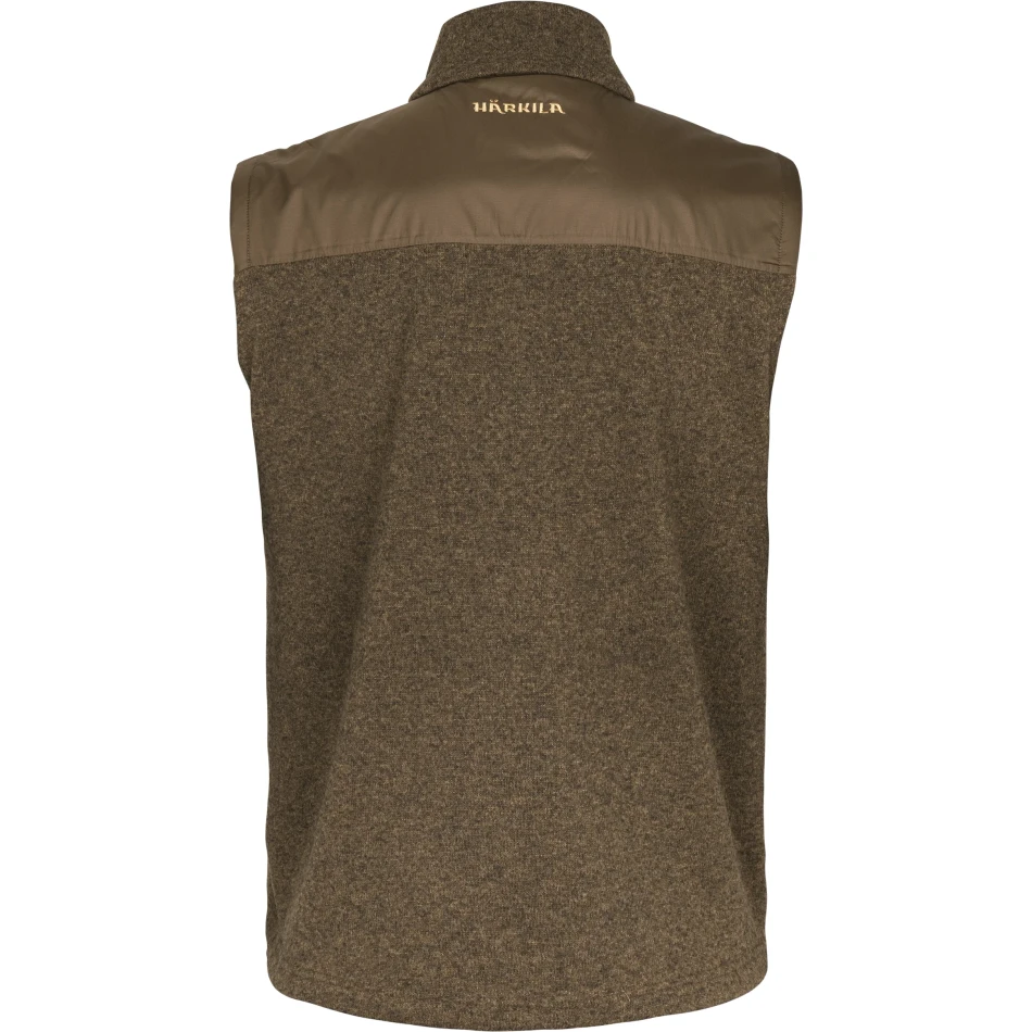 Harkila Kalix Fleece Waistcoat, kolor: Dark Earth