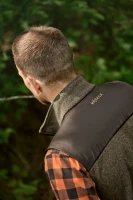 Harkila Kalix Fleece Waistcoat, kolor: Willow Green/Shadow Brown