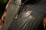 Harkila Kalix Fleece Waistcoat, kolor: Willow Green/Shadow Brown