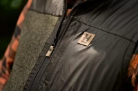 Harkila Kalix Fleece Waistcoat, kolor: Willow Green/Shadow Brown