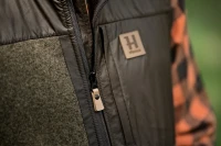 Harkila Kalix Fleece Waistcoat, kolor: Willow Green/Shadow Brown