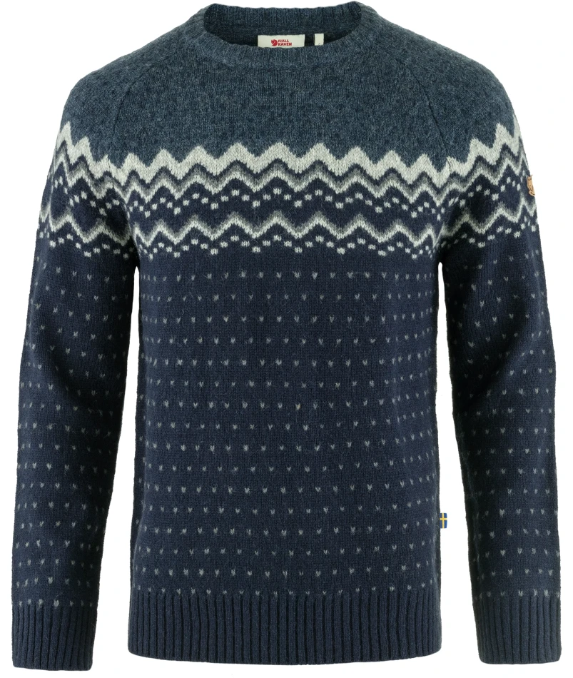 Fjallraven Ovik Knit Sweater, kolor: 555-570 - Dark Navy-Mountain Blue 1