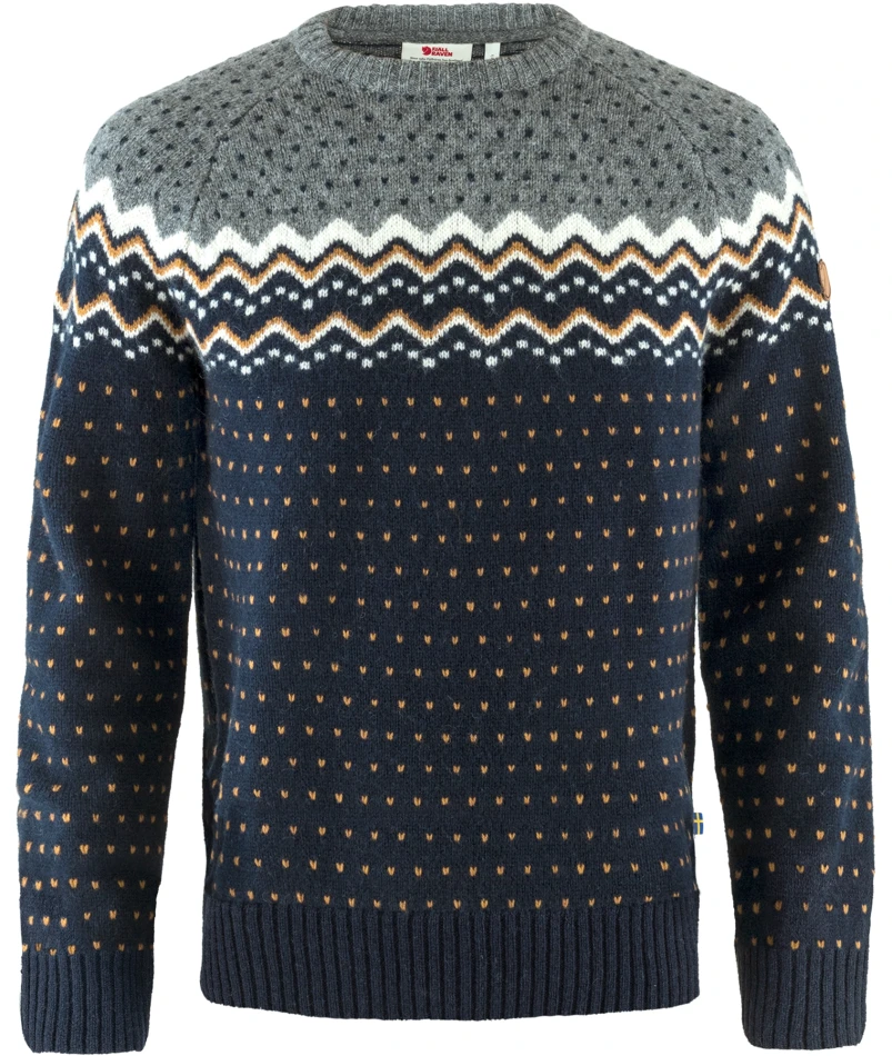 Fjallraven Ovik Knit Sweater, kolor: 555 - Dark Navy 1