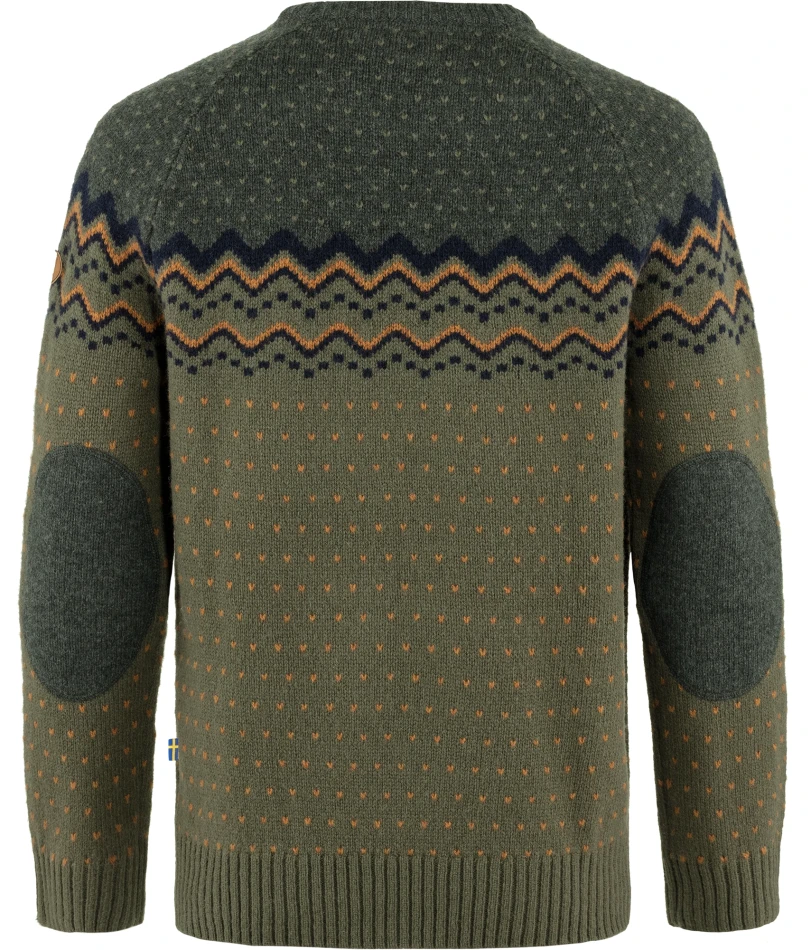Fjallraven Ovik Knit Sweater, kolor: 625-662 - Laurel Green-Deep Forest
