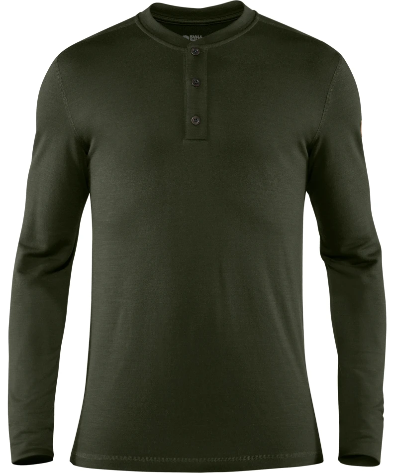 Fjallraven Singi Merino Henley, kolor: 662 - Deep Forest