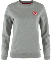 Fjallraven 1960 Logo Badge Sweater, W: kolor: 020-999 - Grey-Melange