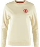 Fjallraven 1960 Logo Badge Sweater, W: kolor: 113 - Chalk White