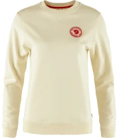 Fjallraven 1960 Logo Badge Sweater, W: kolor: 113 - Chalk White