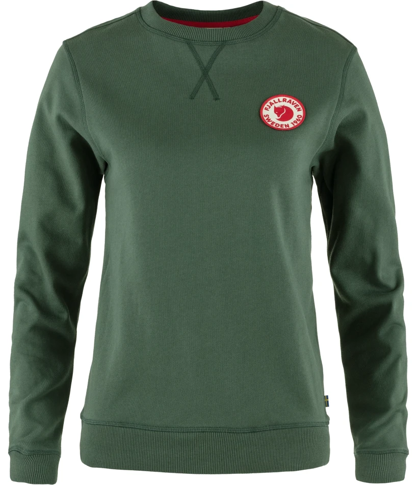 Fjallraven 1960 Logo Badge Sweater, W: kolor: 679 - Deep Patina
