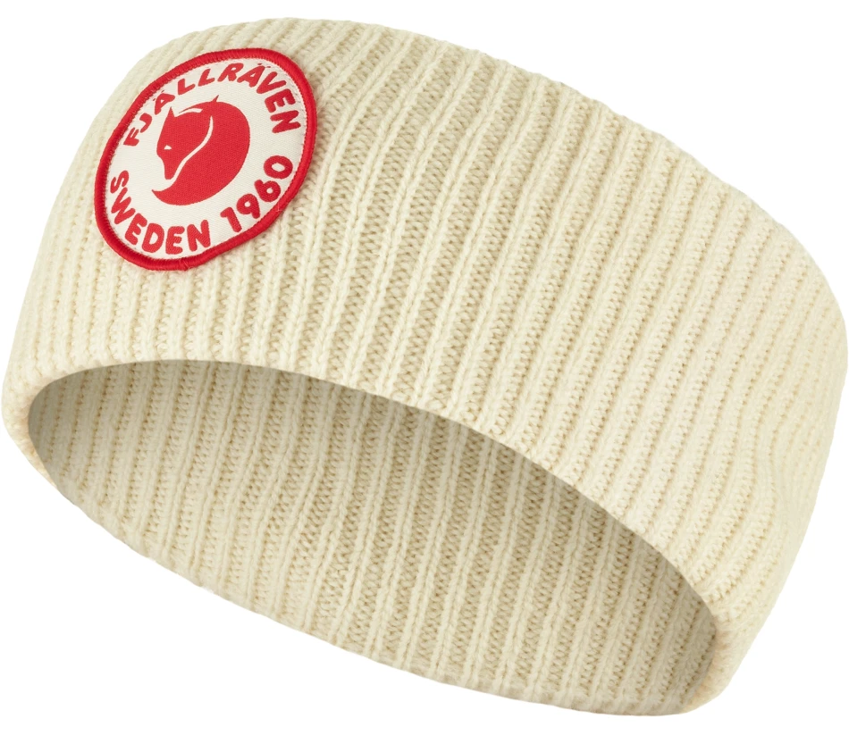 Fjallraven 1960 Logo Headband, kolor: 113 - Chalk White