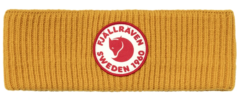 Fjallraven 1960 Logo Headband, kolor: 161 - Mustard Yellow