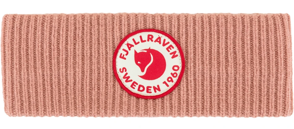 Fjallraven 1960 Logo Headband, kolor: 300 - Dusty Rose
