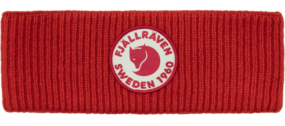 Fjallraven 1960 Logo Headband, kolor: 334 - True Red