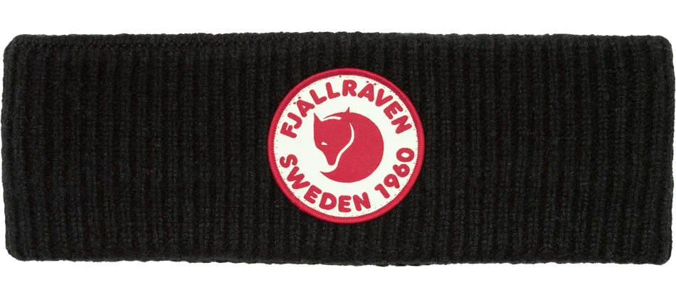 Fjallraven 1960 Logo Headband, kolor: 550 - Black