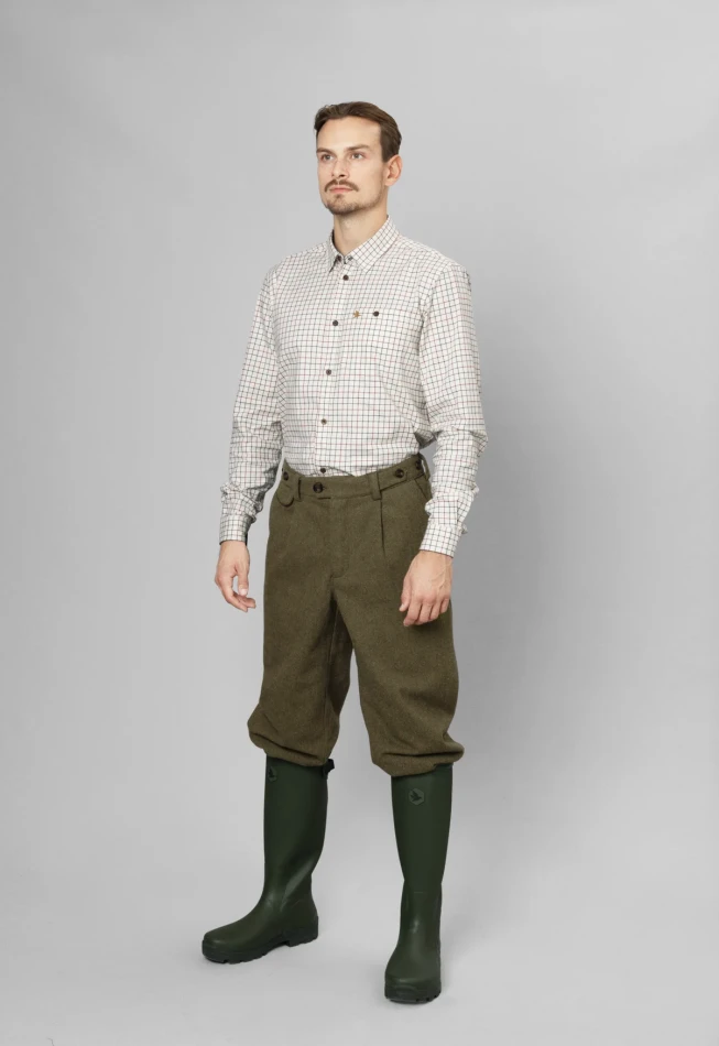 Seeland Oxford Shooting Shirt, kolor: Grape Leaf/Terracota Check