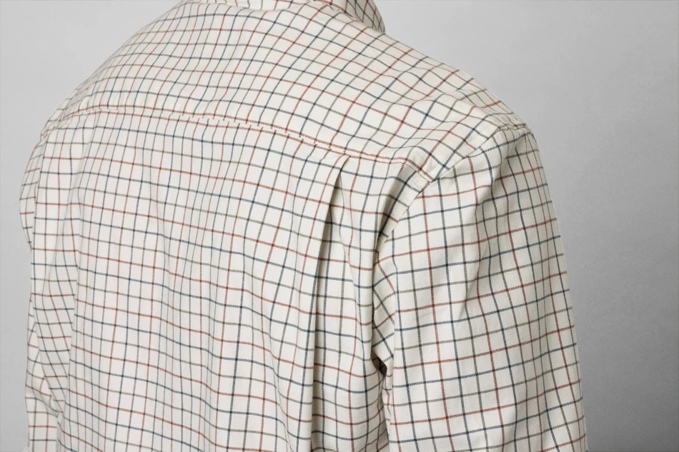 Seeland Oxford Shooting Shirt, kolor: Grape Leaf/Terracota Check