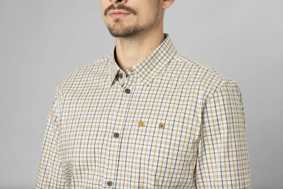 Seeland Oxford Shooting Shirt, kolor: Classic Blue/Classic Brown Check