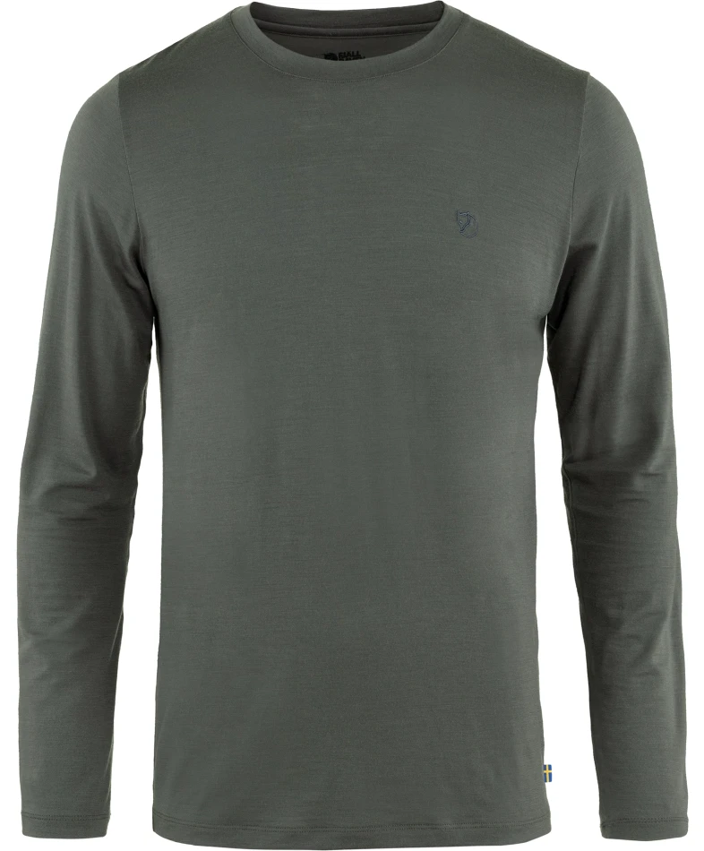 Fjallraven Abisko Wool LS, kolor: 050 - Basalt