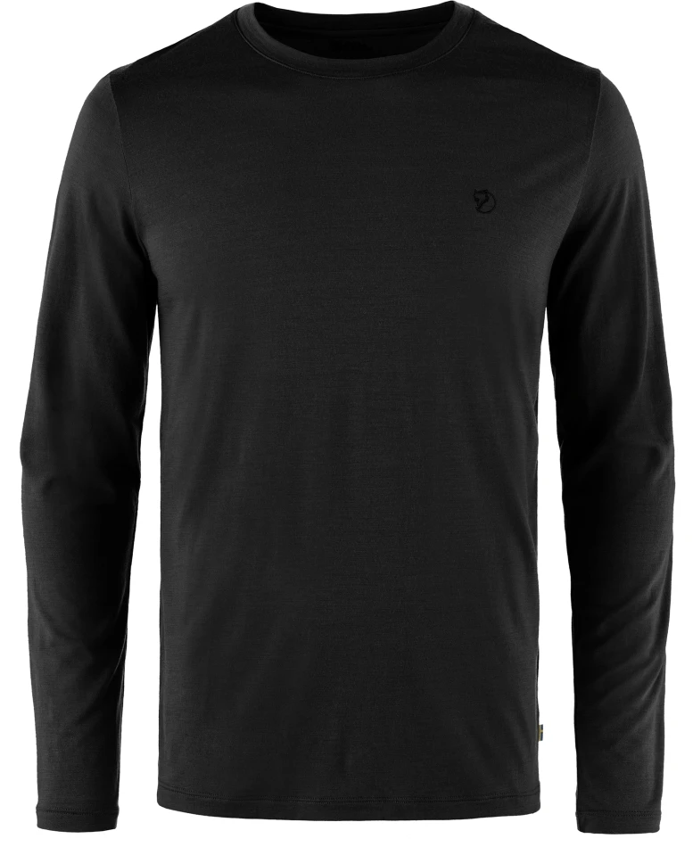 Fjallraven Abisko Wool LS, kolor: 550 - Black
